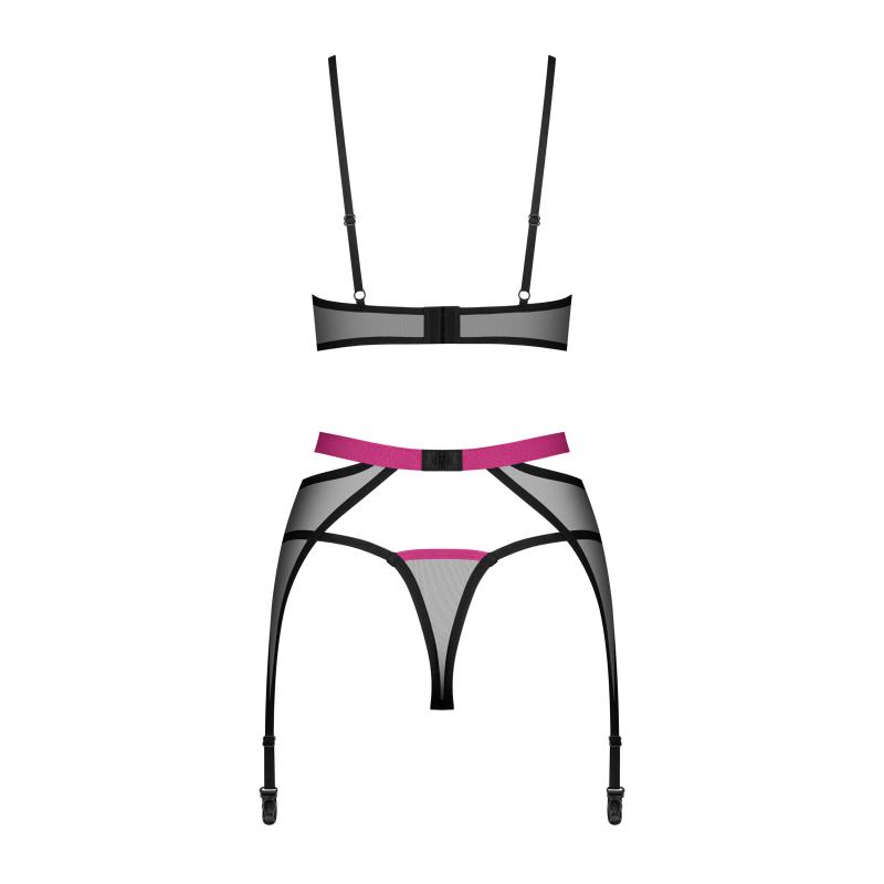Obsessive - Novenes 3-Piece Set Black Xl/2xl 4