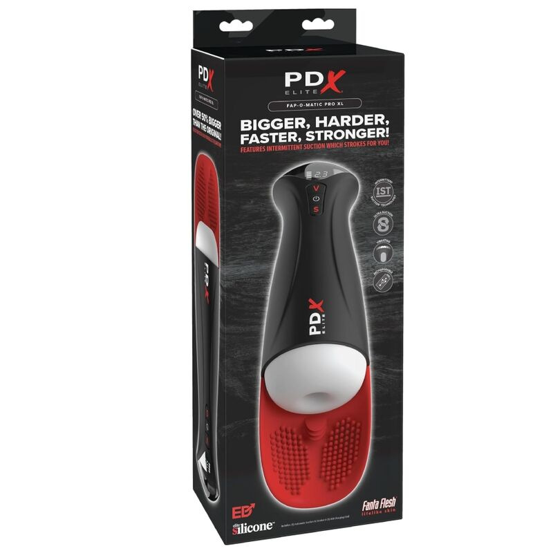 Pdx elite - fap-o-matic pro xl automatic stroker 34.9 cm