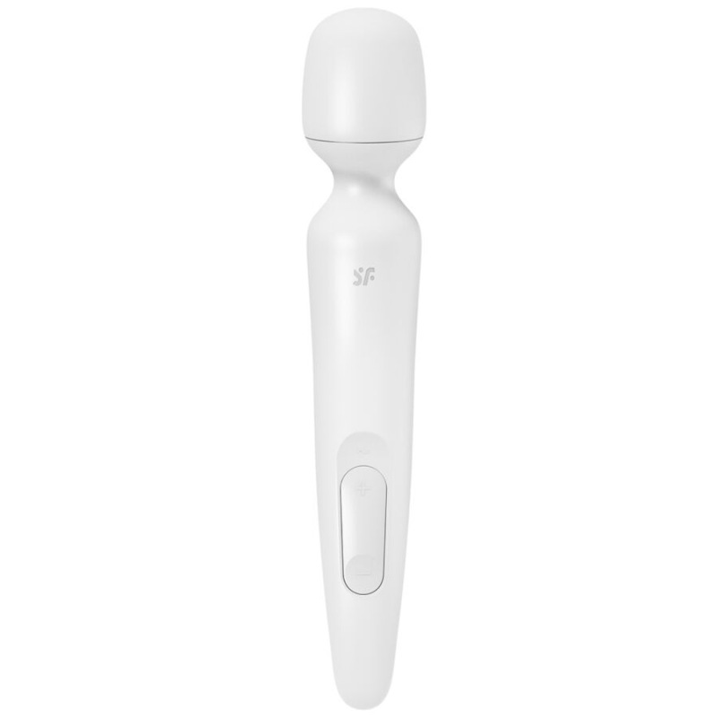 Satisfyer - wand erland vibrating massager white