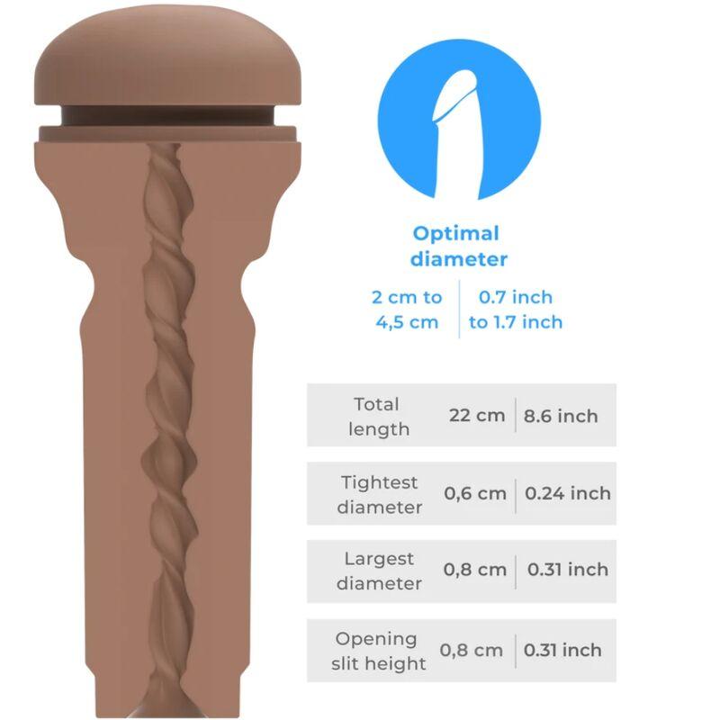 Kiiroo - feel stroker extra tight butt mid brown