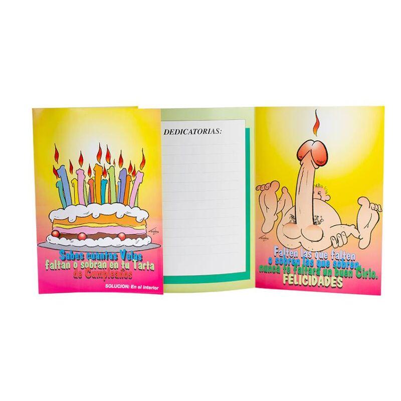 Femarvi Birthday Cake Card Os - En