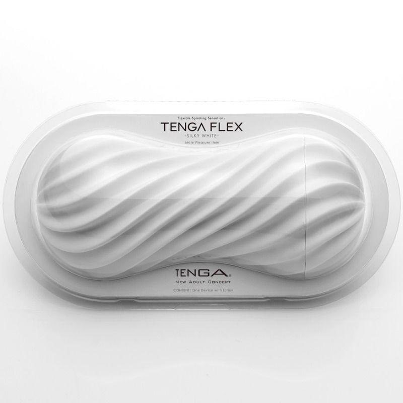 Tenga Flex Male Mastubator White 2