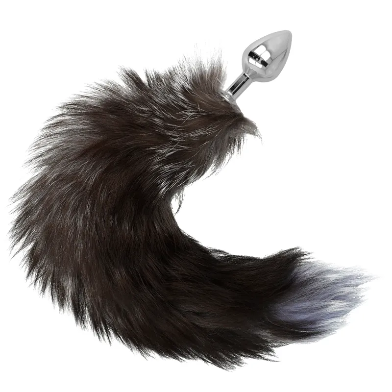 Grey Tail Butt Plug 8cm - Análny Kolík, Chvost