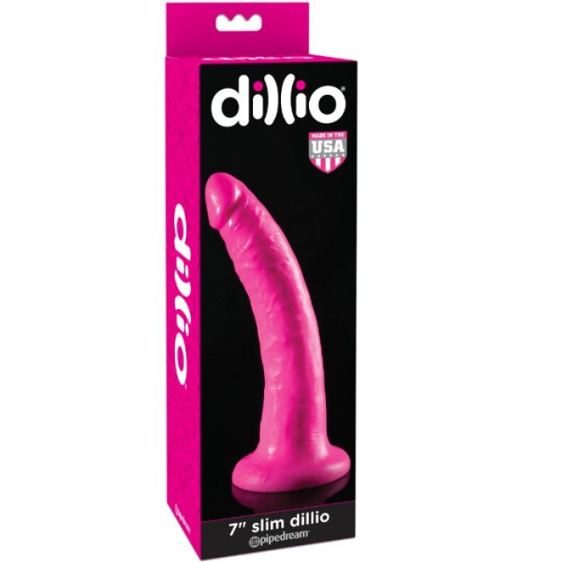 Dillio - dildo 17.8 cm - pink
