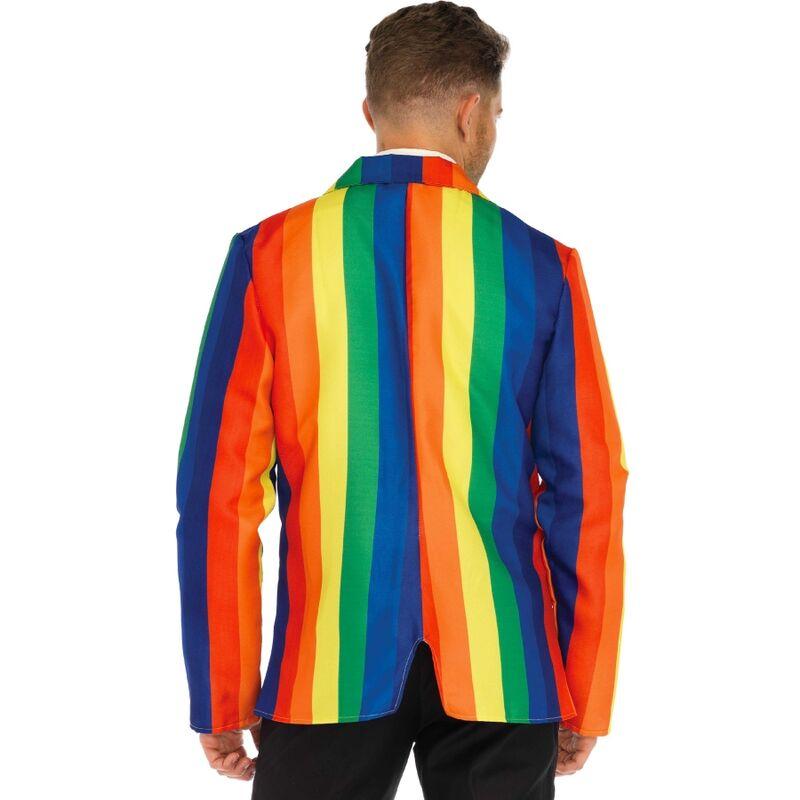 Leg avenue - blazer + tie rainbow s 1