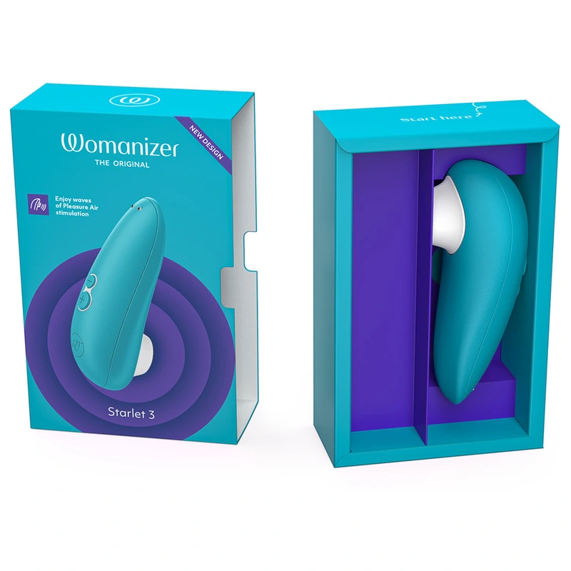 Womanizer - starlet 3 clitoral stimulator turquoise 13
