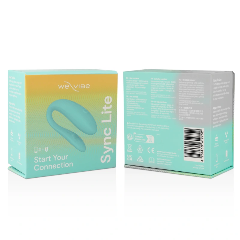 We-vibe - sync lite clitoris stimulator turquoise 5