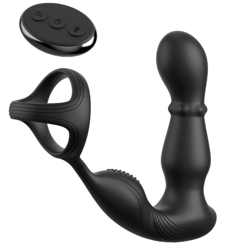 Anal fantasy elite collection - vibrating anal ring and massager with remote control