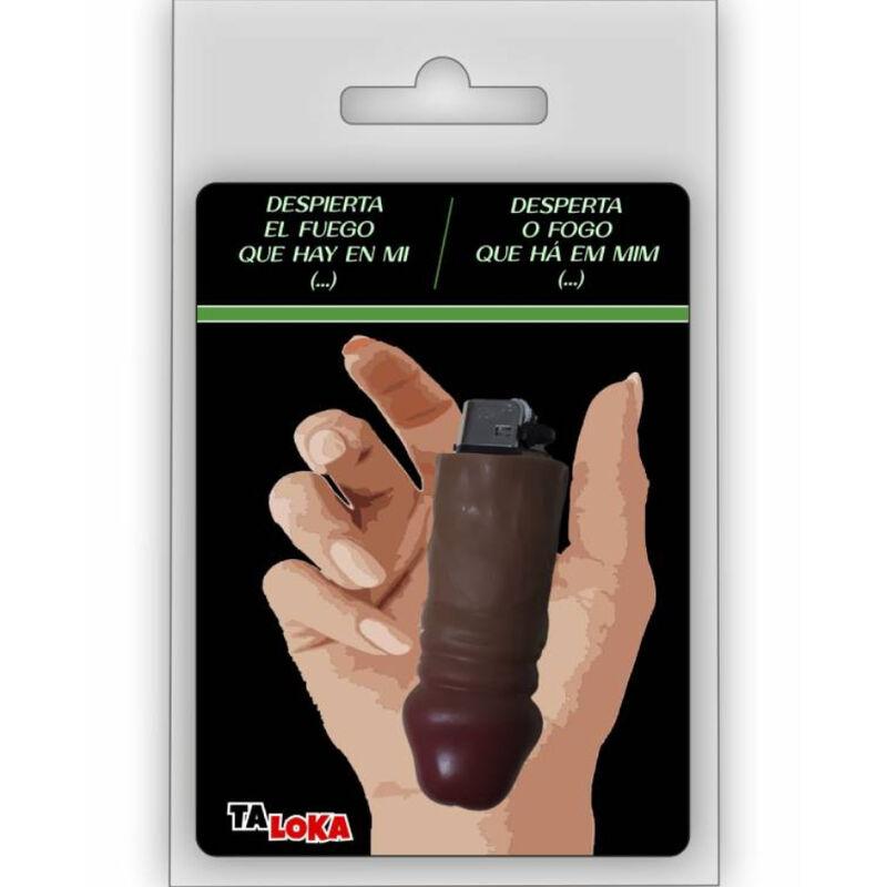 Taloka - Fantastic Lighter In The Shape Of A Mulatto Color Penis 100% Rechargeable /Es/Pt/