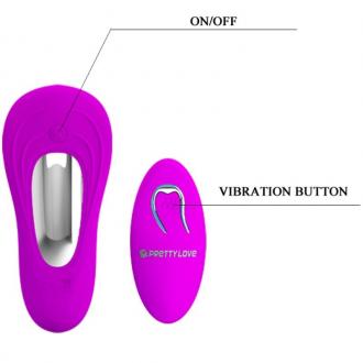 Pretty Love Vibrating Stimulator With Remote Control