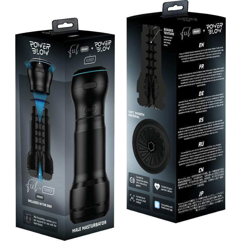 Kiiroo - Feel Pocket Male Masturbator + Power Blow 4