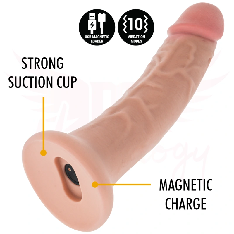 Mythology - asher original dildo m - vibrator compatible with watchme wireless technology 1