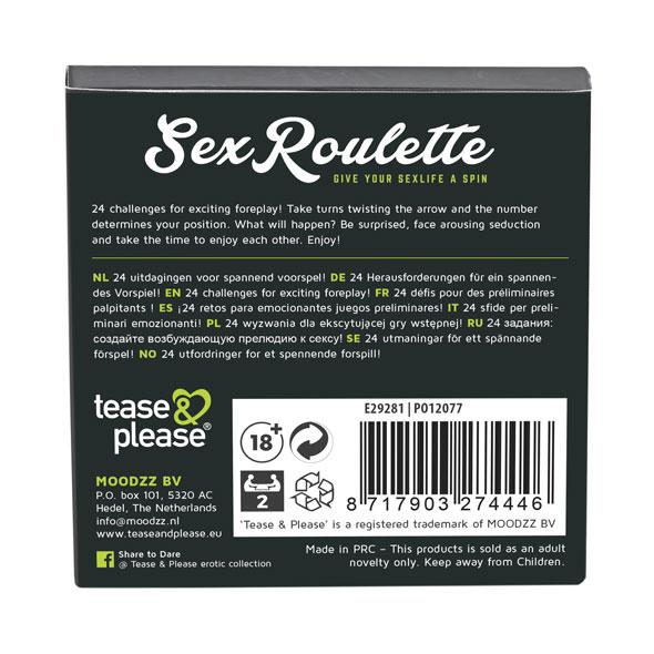 Tease & Please - Sex Roulette Foreplay (Nl-De-En-Fr-Es-It-Pl-Ru-Se-No)