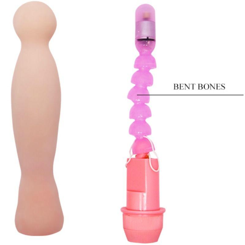 Flexi Vibe Sensual Spine Vibrating Dildo 22 Cm 2