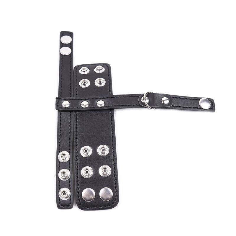 Ohmama Fetish Cock Cage With Ball Divide Strap 7