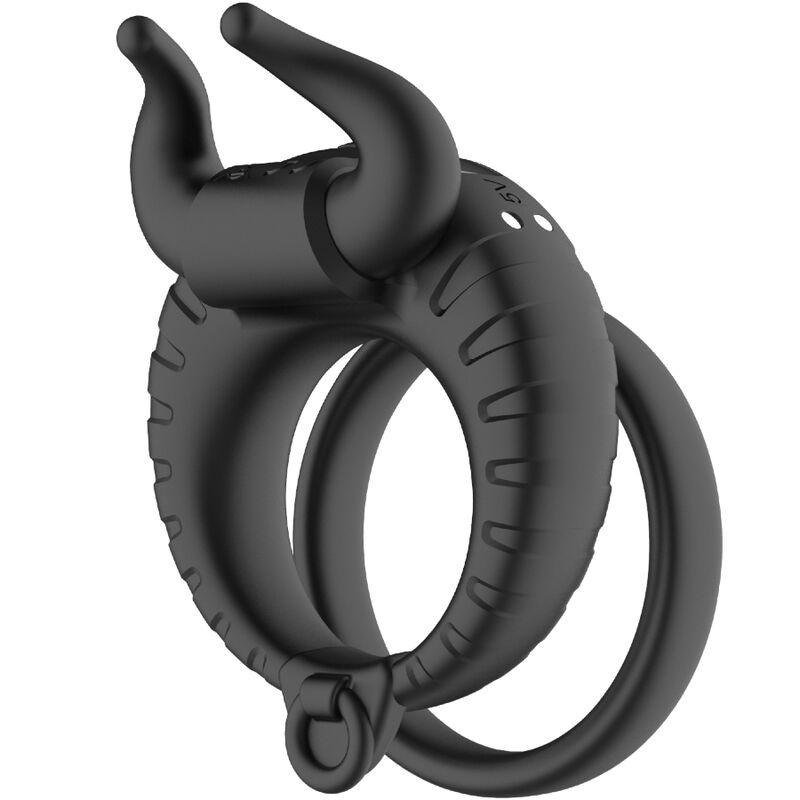 Armony - bull's pasion ring vibrator 10 speeds black 2