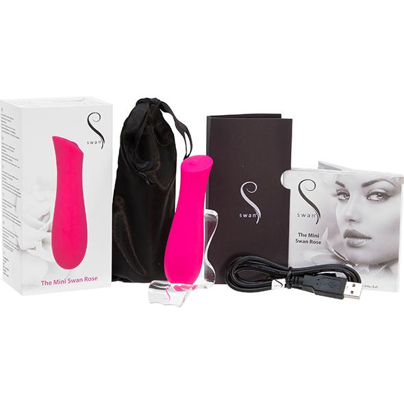 Swan Vibes - Mini Rose Vibrator Pink