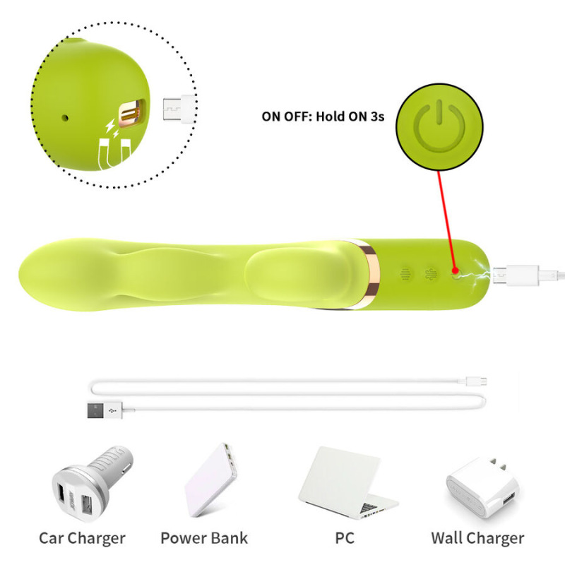 Armony - inflabe point a to stimulator vibrator green 7