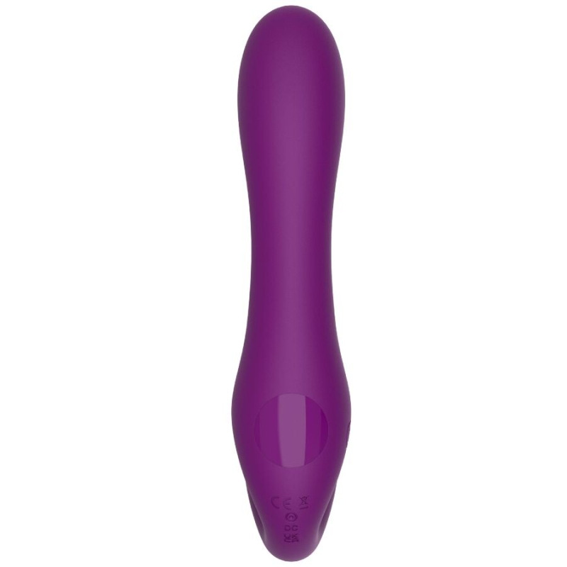 Xocoon - 2 in 1 strapless strap-on vibrator with remote control purple 8