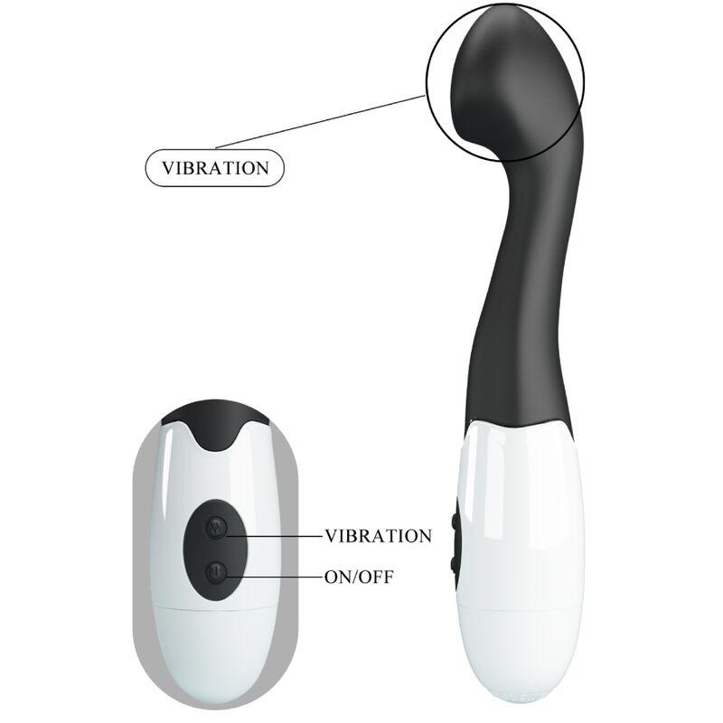 Pretty Love - Charles G-Spot Vibrator 30 Modes Black