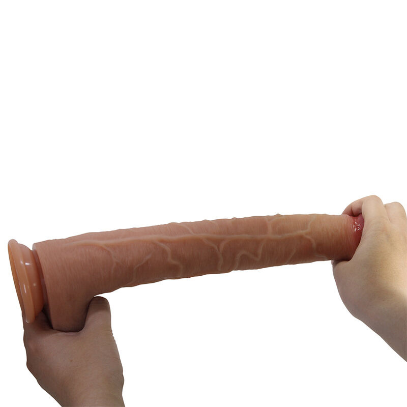 Pretty love - terin plus realistic silicone dildo with suction cup 37.6 cm Ø 5.5 cm 4