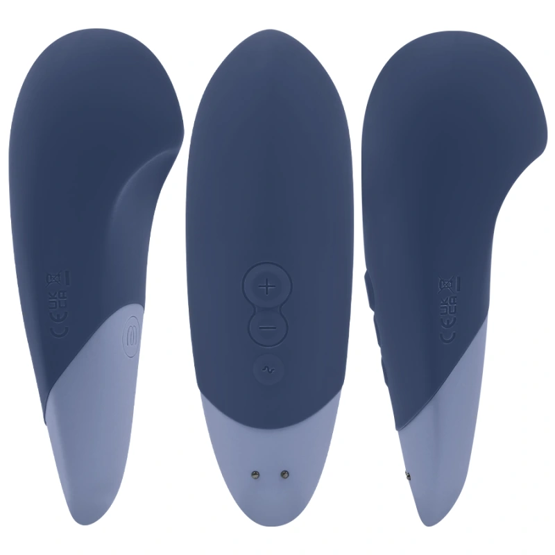 Womanizer - vibe lay-on silent vibrator dark blue 1