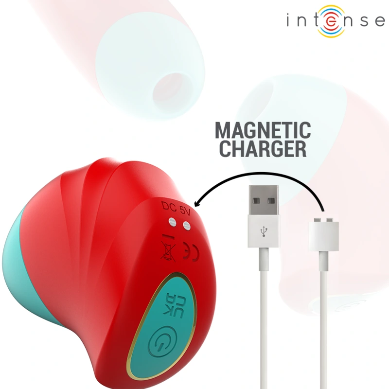 Intense - donnie clitoral stimulator red/green 5