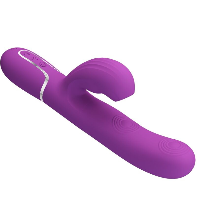 Pretty love - perlita 3 in 1 multifunction rabbit vibrator purple 3