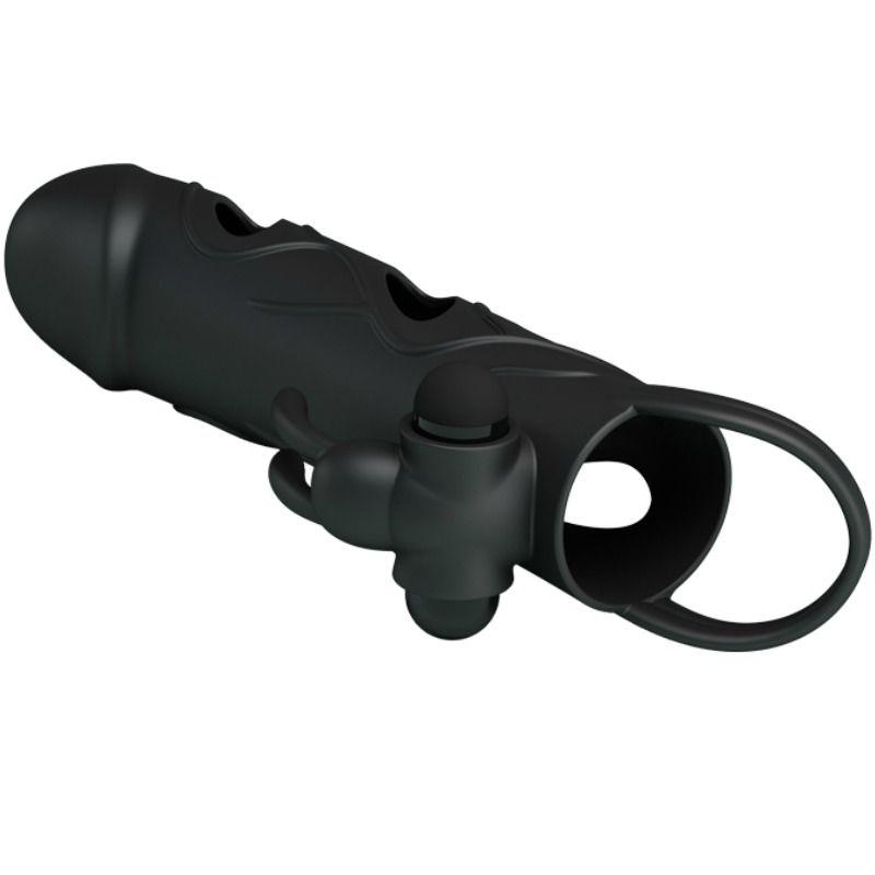 Pretty Love Vibrating Silicone Sleeve 14 Cm 4
