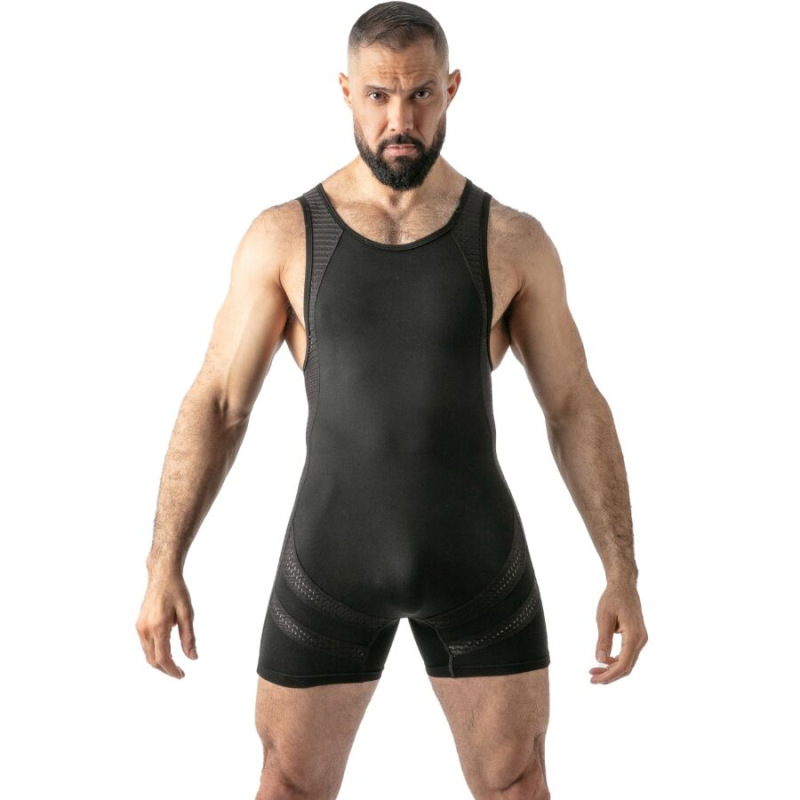 Locker gear - open access singlet black xl 4