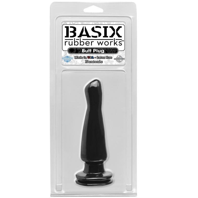Basix Rubber Works Plug 12 Cm Black.