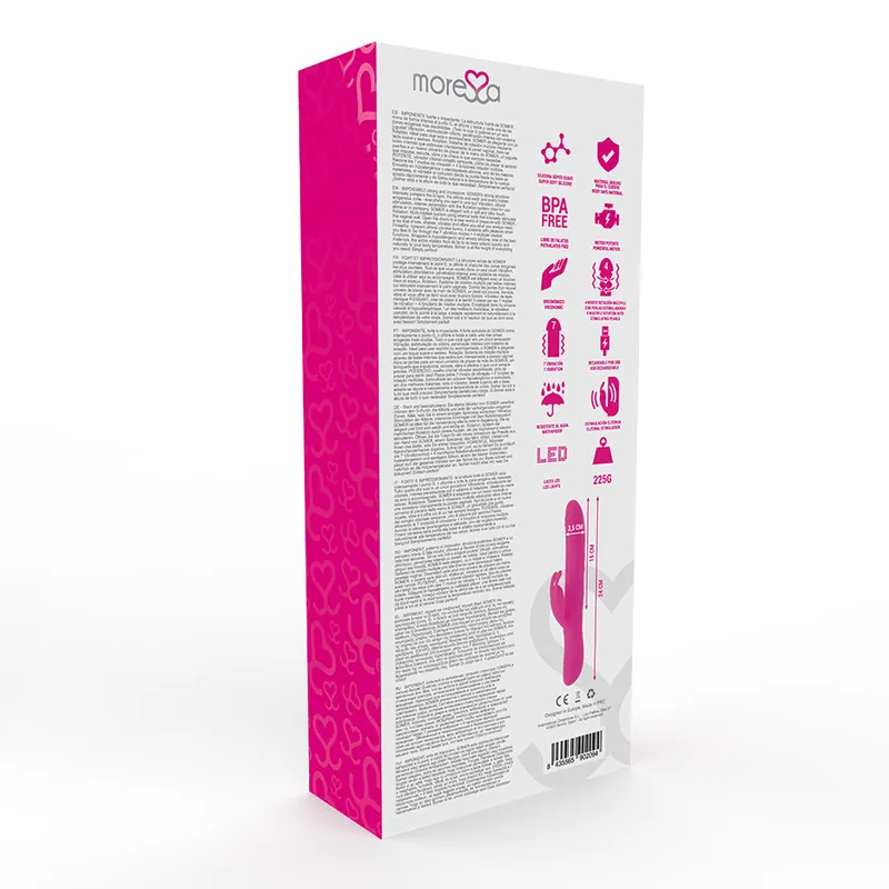 Amoressa Somer Premium Vibrator Multiple Rotation Function 4