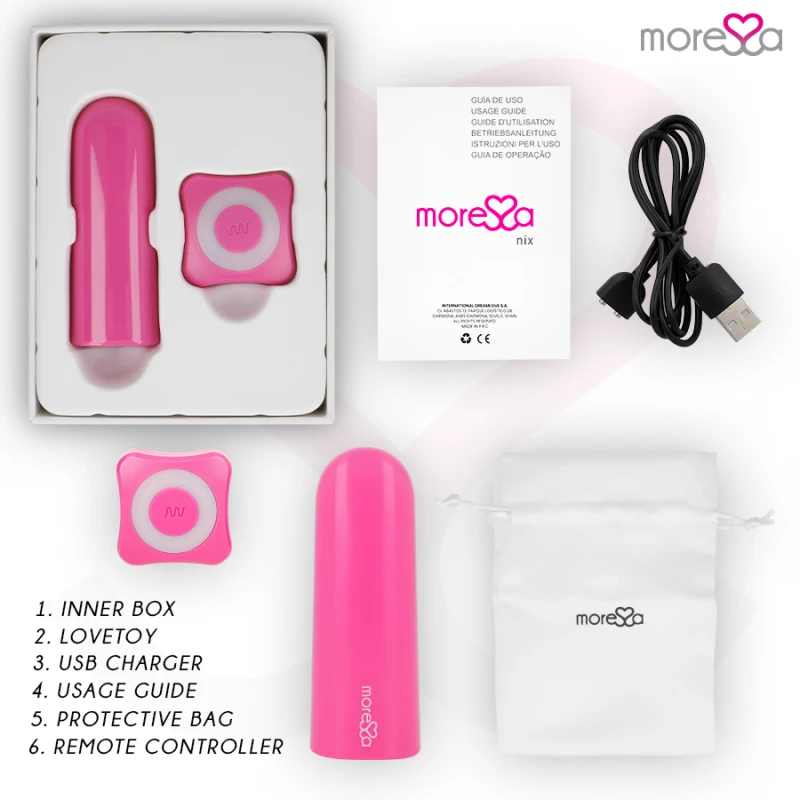 Amoressa Nix Remote Control Bullet Pink 5