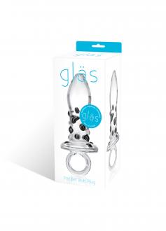 Glas - Pacifier Glass Butt Plug - Sklenené Dildo