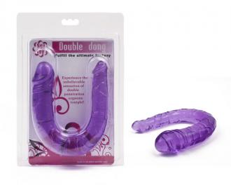 Double Dong Sex Talent Purple - Dildo