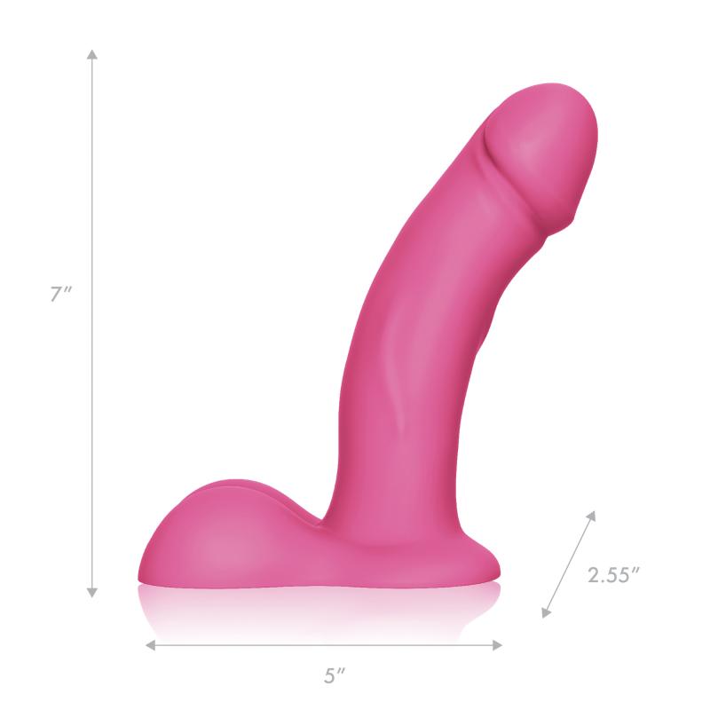 Pegasus - 6.5” Realistic Silicone Dildo With Balls And Harness Included