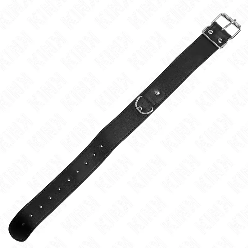 Kink - Necklace With Belt 116 Cm Black Strap Adjustable 32-50 Cm X 8 Cm 5