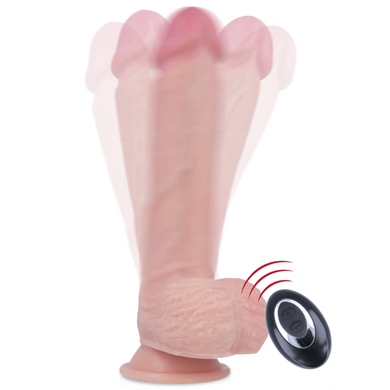 Rockarmy - harness + liquid silicone vibrator premium apache remote control 20.5 cm -o- 4.62 cm 4