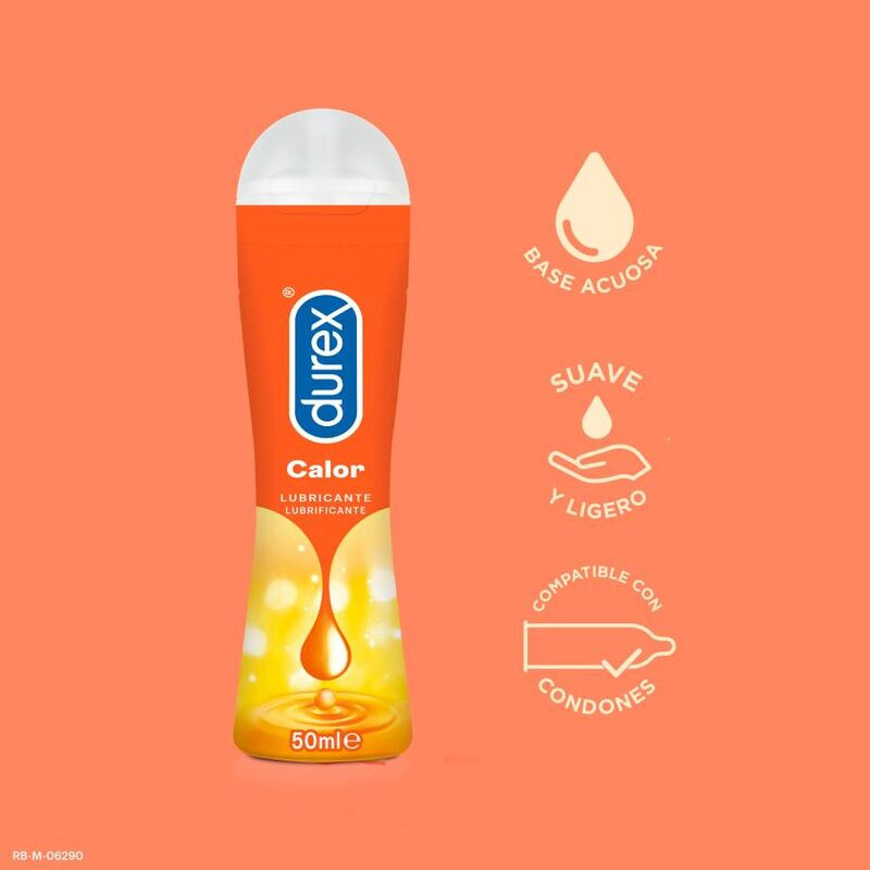 Durex - durex play heat effect lubricant 50 ml 1