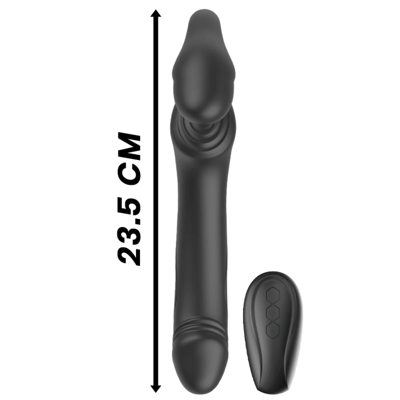 Ibiza - strapless vibrator with remote control push button 5