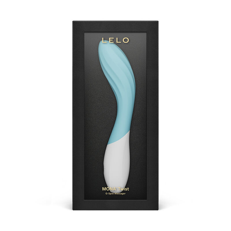 Lelo - mona twist rechargeable app-controlled g-spot vibrator lavender 3