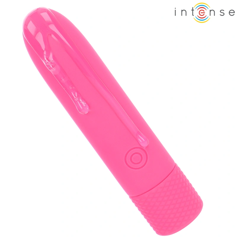 Intense - symone usb rechargeable vibrating bullet 8 vibrations pink 10 x 2.2 cm 2