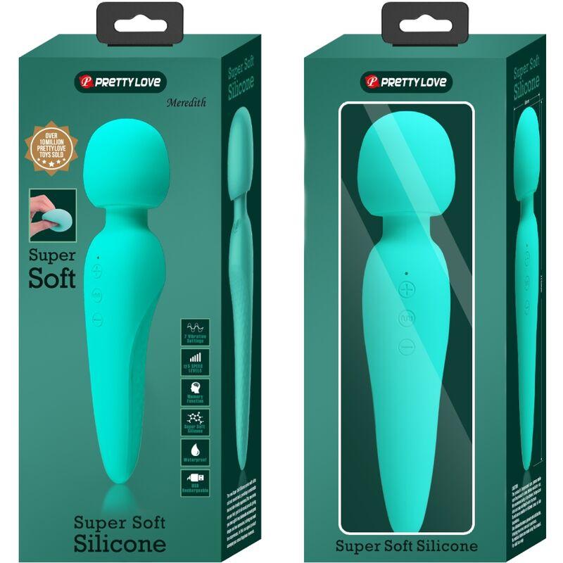 Pretty Love - Meredith Massager 12 Vibration Modes Aqua Green