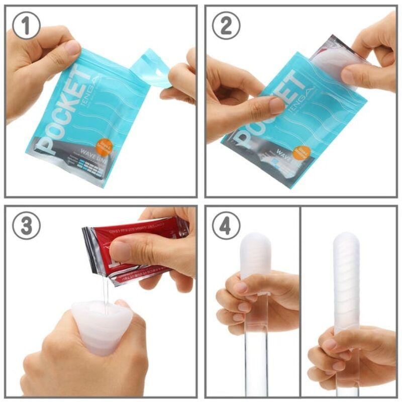 Tenga Spark Beards Pocket Stroker 3