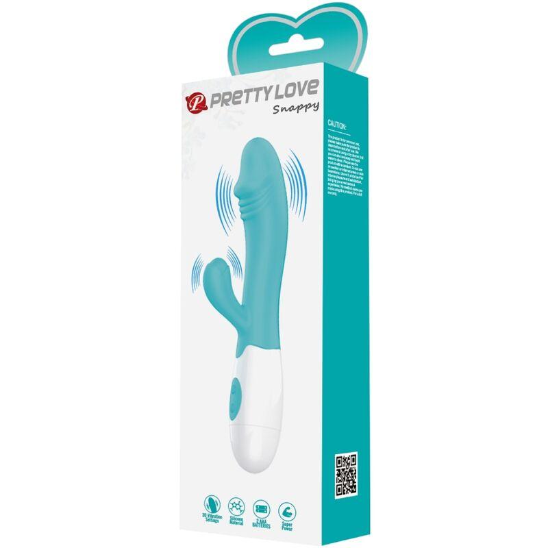 Pretty Love - Snappy G-Spot Vibrator Aqua Green