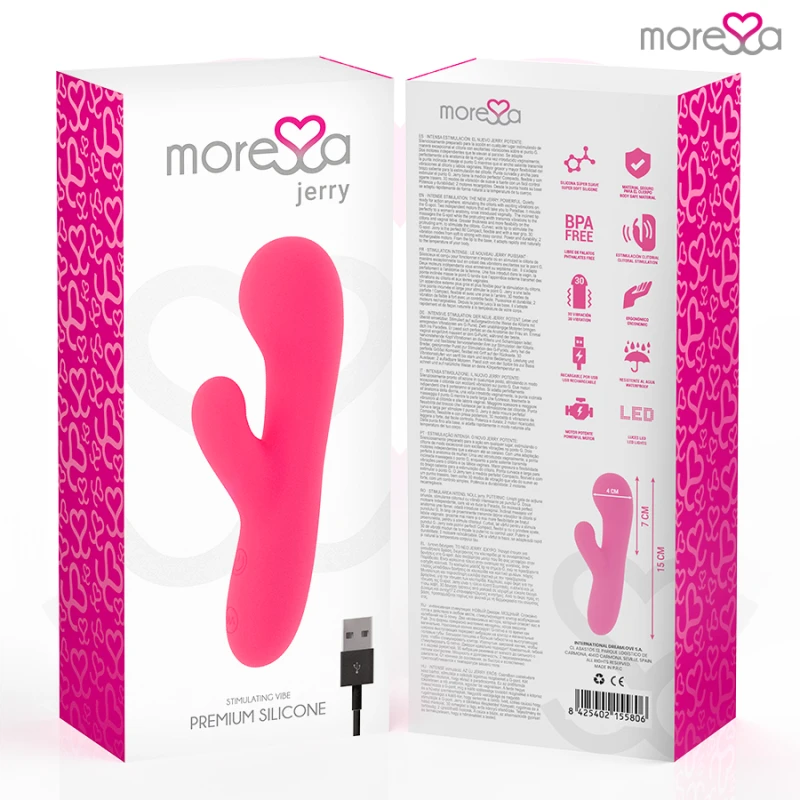 Amoressa Jerry Premium Silicone Rechargeable 6