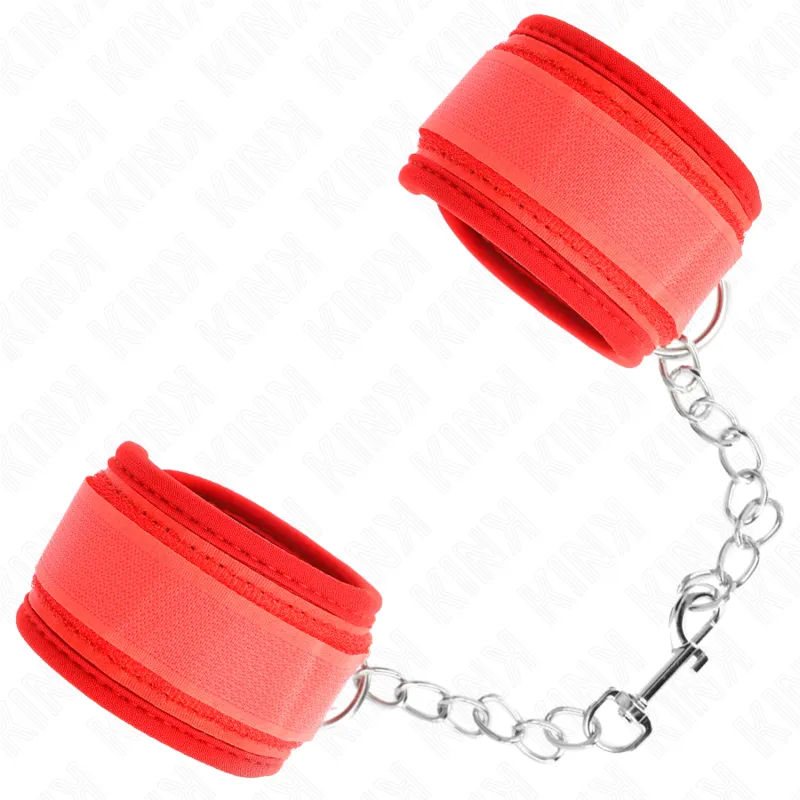 Kink - Neoprene Wrist Restraints Red 42 X 5 Cm 1