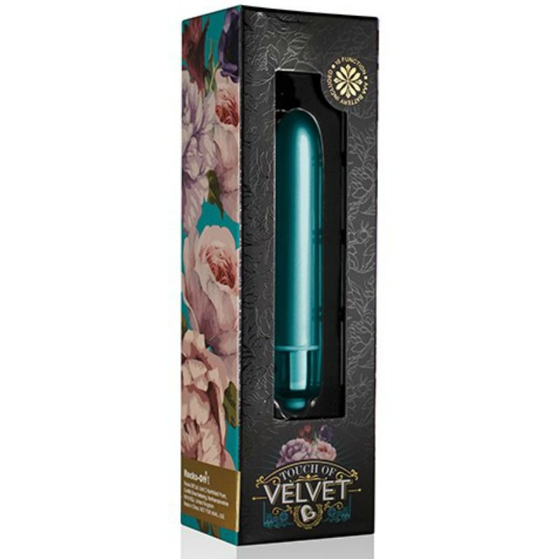 Rocks-off - vibrating bullet touch of velvet peacock petals 1