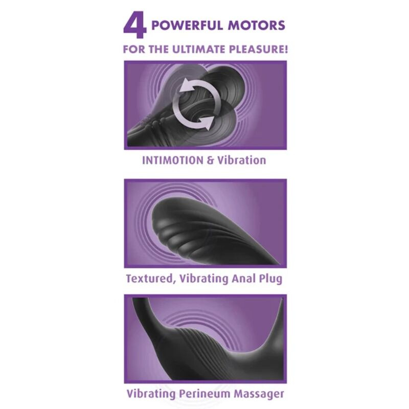 Anal fantasy elite - ass-gasm intimotion rechargeable anal & perineal stimulator 3
