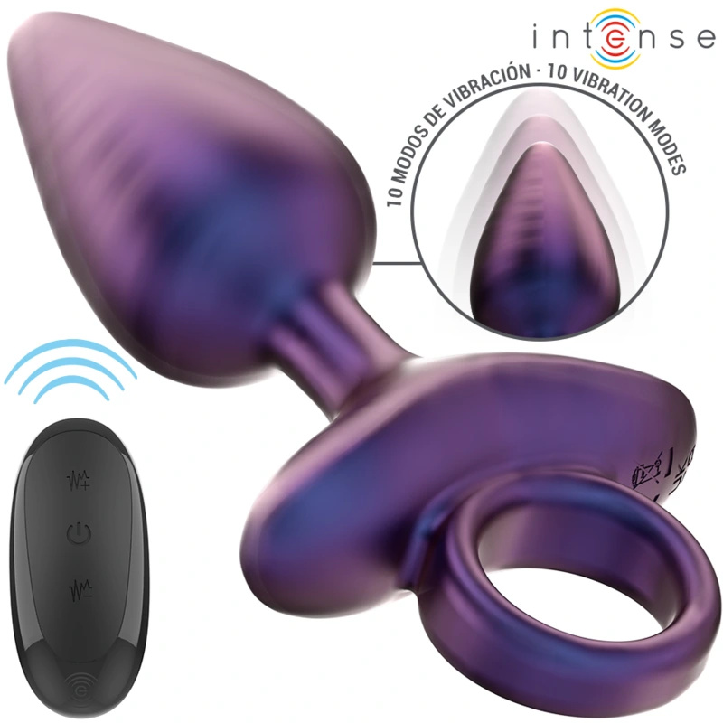 Intense - michael vibrating anal plug model 2 remote control 6